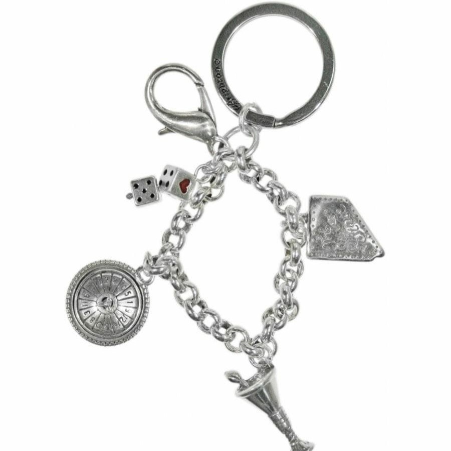 Accessories Brighton Collectibles Key Fobs | Nevada State Handbag Charm Key Fob Silver