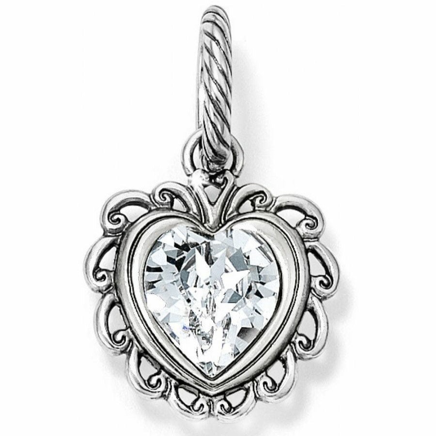 Charms Brighton Collectibles Charms | Remarkable Heart Charm Silver