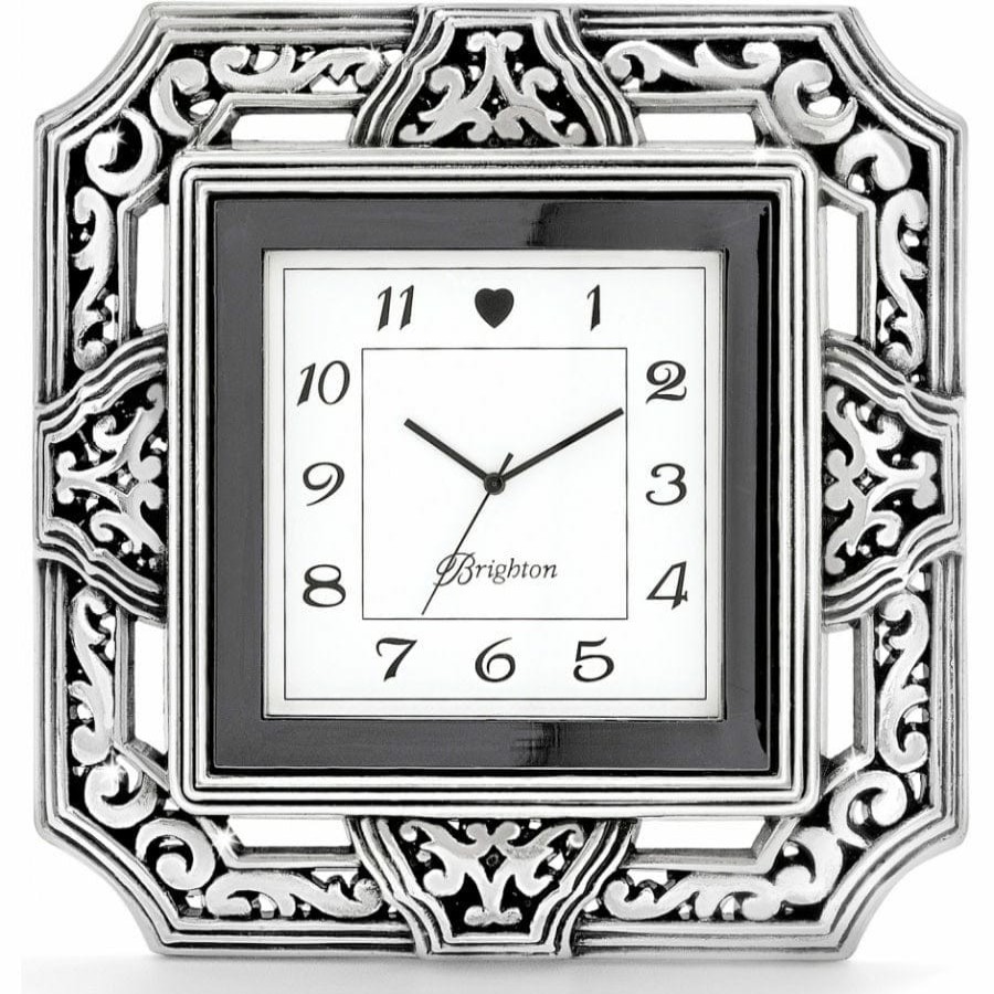 Accessories Brighton Collectibles Office & Clocks | Tango Square Clock Silver