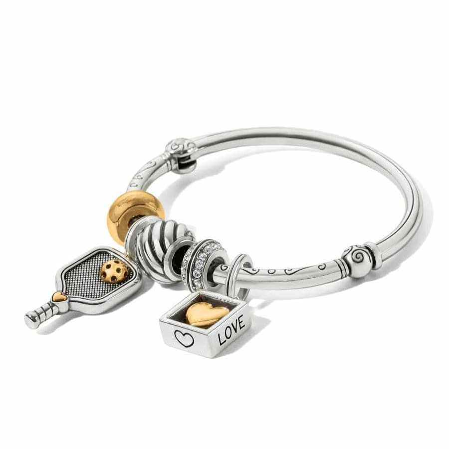 Charms Brighton Ready-To-Wear Charm Sets | Pickleball Charm Bangle Silver-Gold