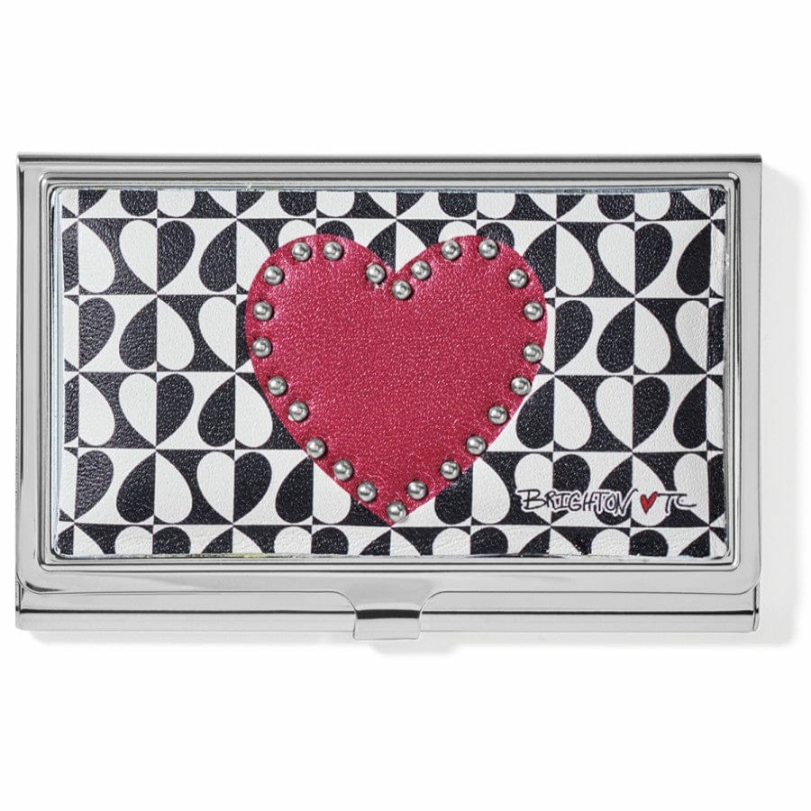 Handbags Brighton Collectibles Wallets & Card Cases | Look Of Love Metal Card Case Multi