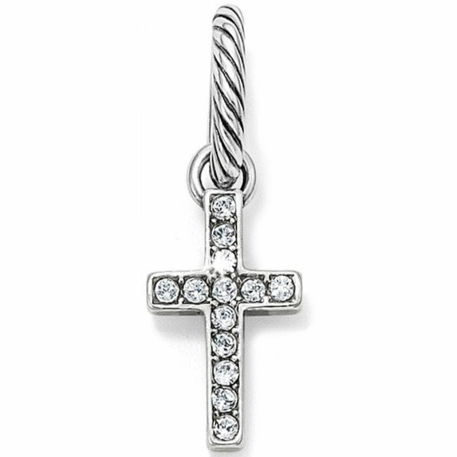 Charms Brighton Collectibles Charms | Starry Night Cross Charm Silver