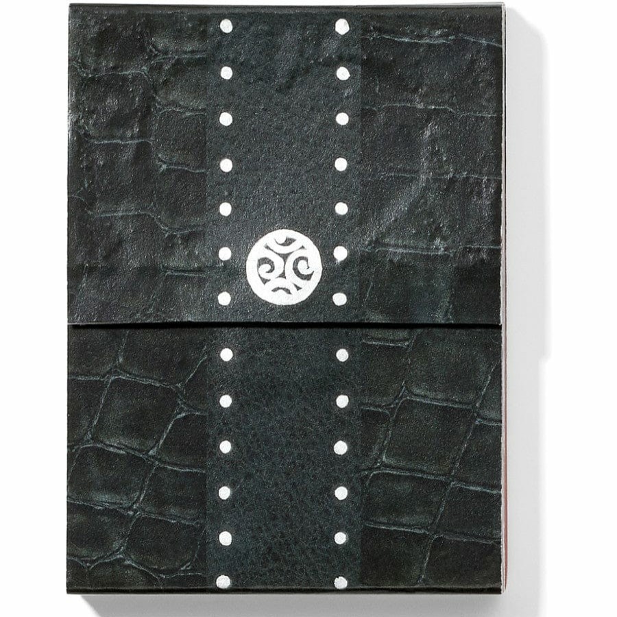 Accessories Brighton Collectibles Office & Clocks | Pretty Tough Croco Notepad Black