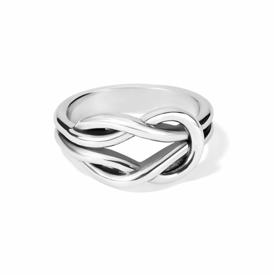 Jewelry Brighton Rings | Interlok Harmony Ring Silver