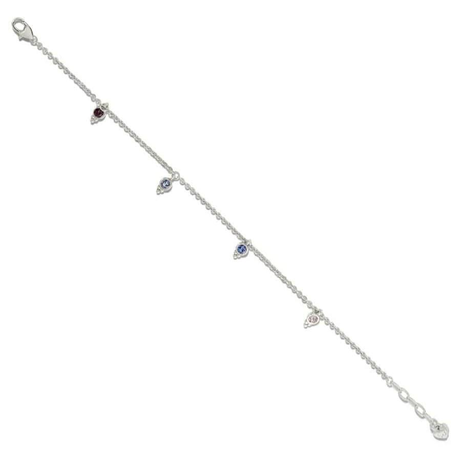 Jewelry Brighton Anklets | Color Drops Anklet Silver-Multi