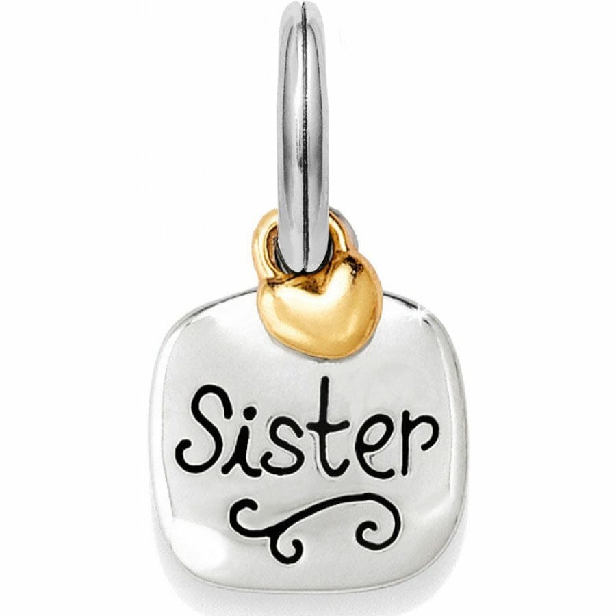 Charms Brighton Collectibles Charms | Sister Sister Charm Silver-Gold