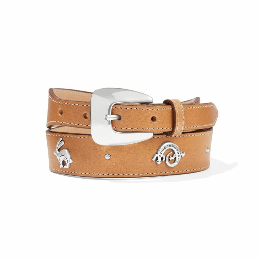 Accessories Brighton Women'S Belts | Desert Friends Belt Light Brown