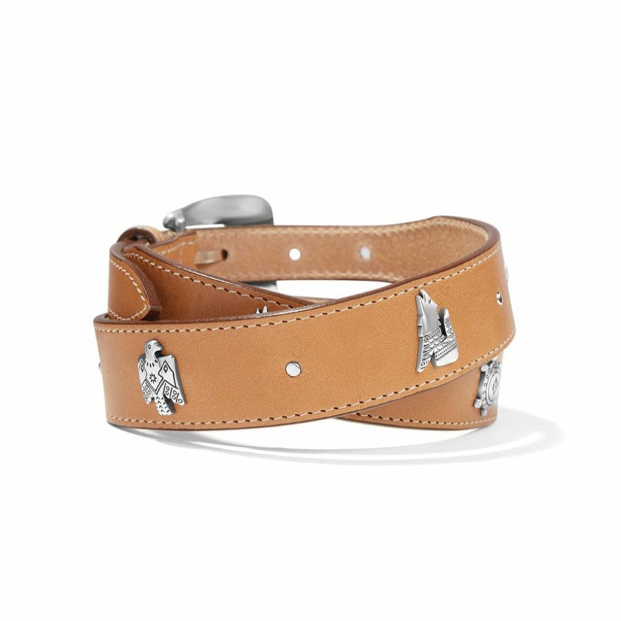 Accessories Brighton Women'S Belts | Desert Friends Belt Light Brown