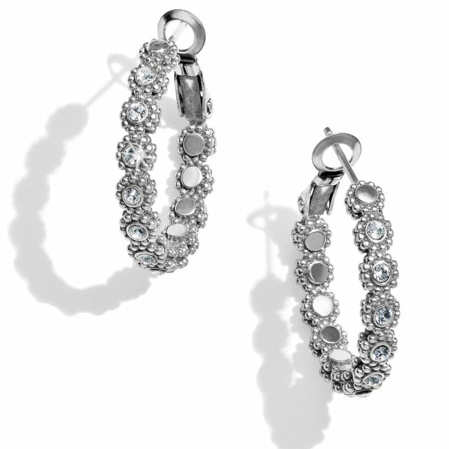 Jewelry Brighton Collectibles Earrings | Twinkle Splendor Small Hoop Earrings Silver