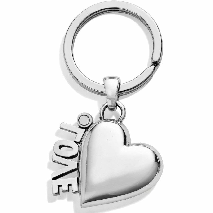 Accessories Brighton Collectibles Key Fobs | My Love Key Fob Silver