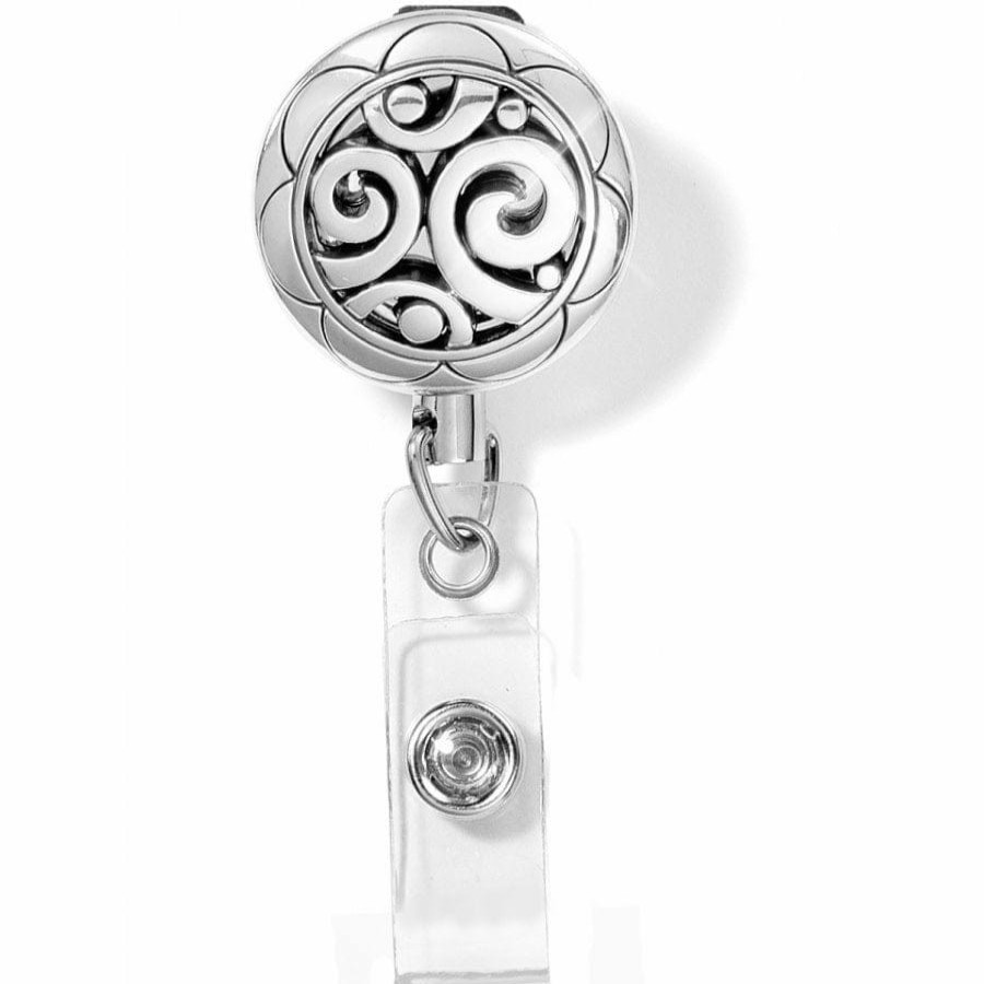 Jewelry Brighton Collectibles Badge & Id Clips | Contempo Clip-On Badge Clip Silver