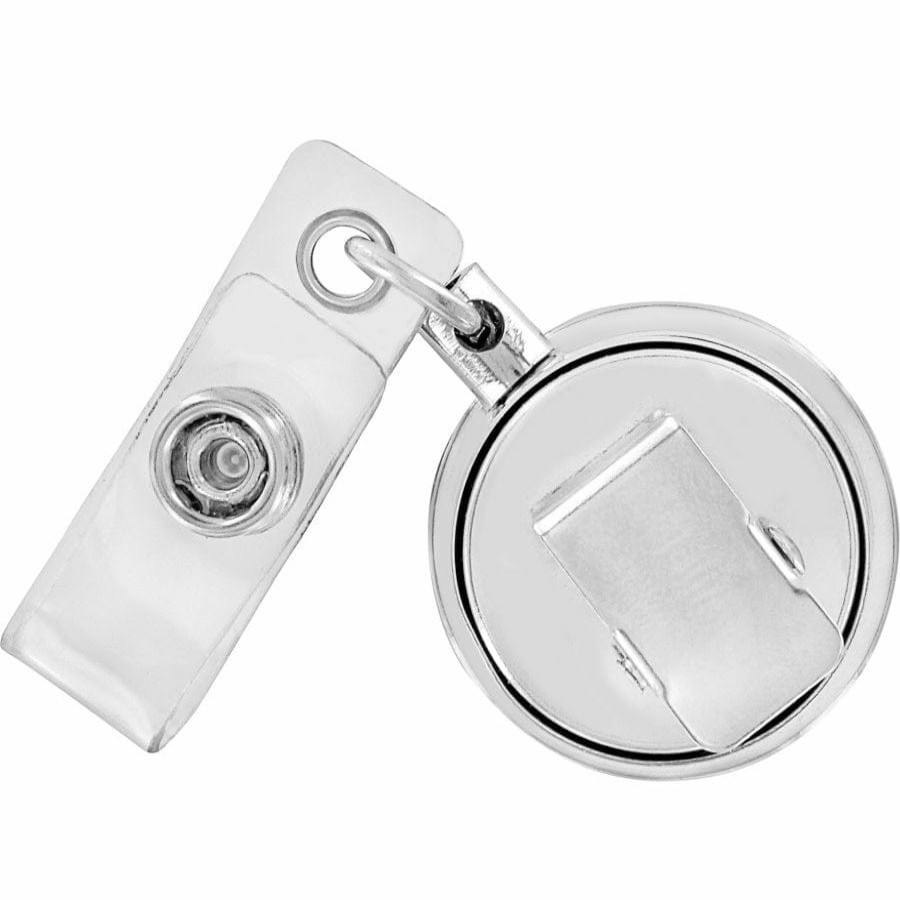 Jewelry Brighton Collectibles Badge & Id Clips | Contempo Clip-On Badge Clip Silver