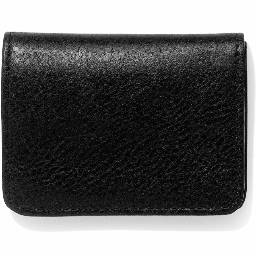 Accessories Brighton Collectibles Men'S Belts & Wallets | Carnegie Flip Wallet Black