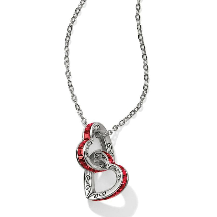 Jewelry Brighton Collectibles Necklaces | Spectrum Petite Heart Necklace Red