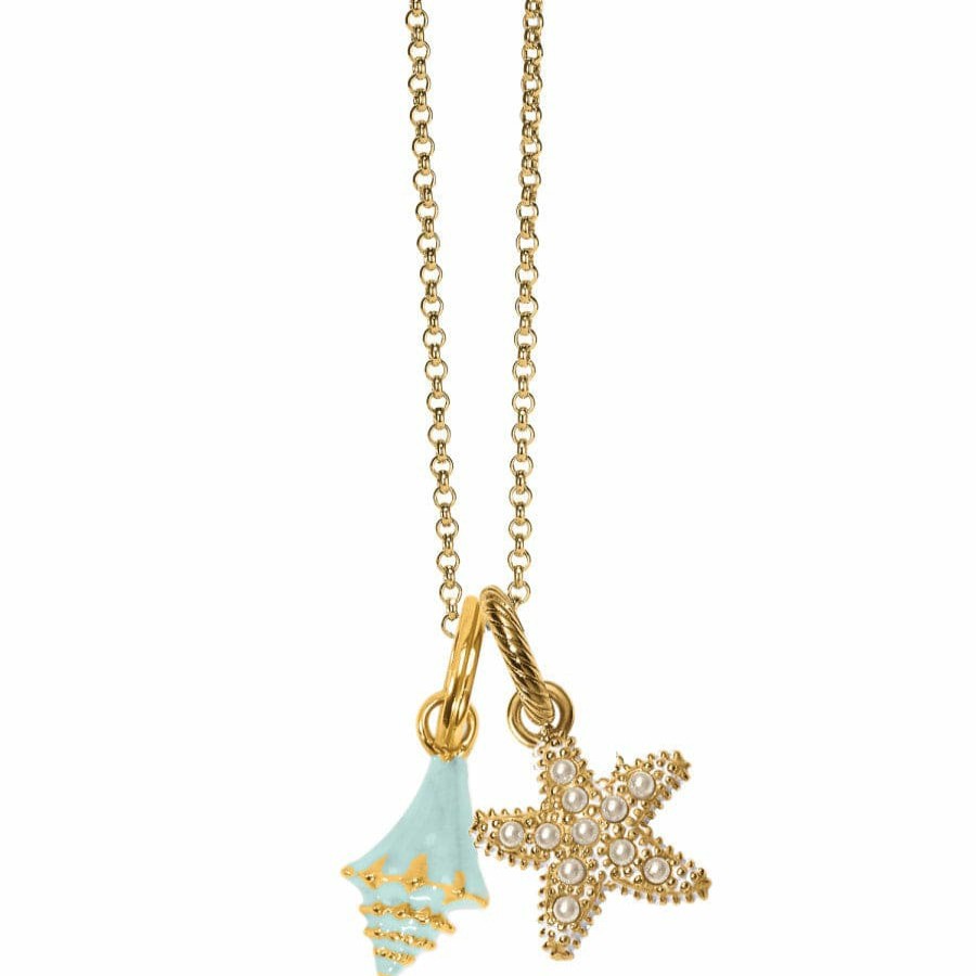 Charms Brighton Collectibles Ready-To-Wear Charm Sets | Beach Star Charm Necklace Gold