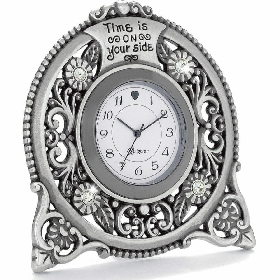 Accessories Brighton Collectibles Office & Clocks | Forever Clock Silver