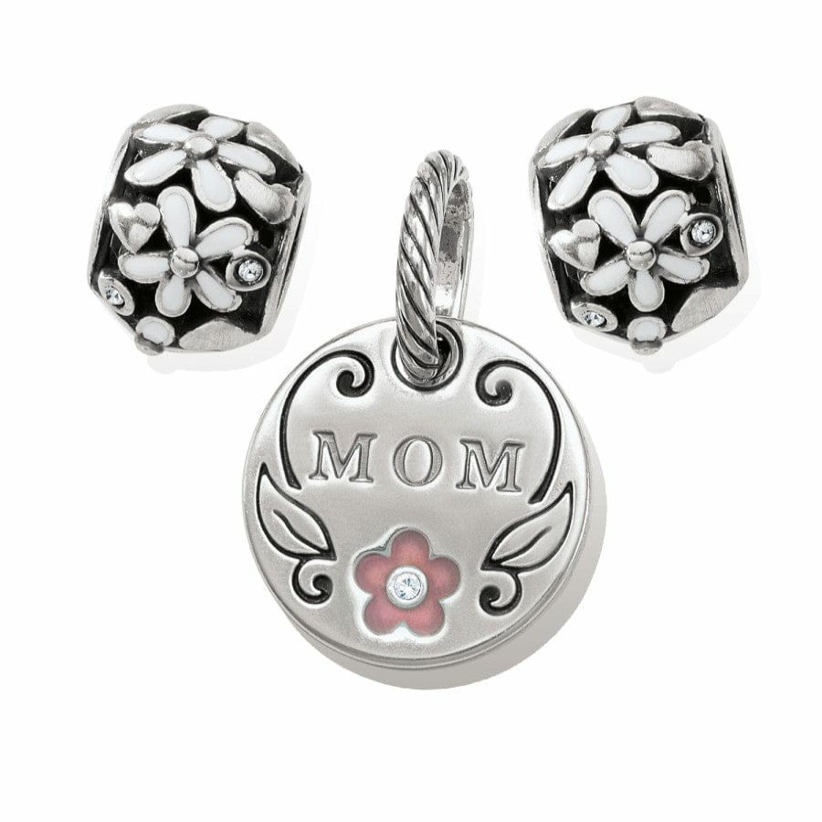 Charms Brighton Collectibles Ready-To-Wear Charm Sets | Love Blooms Mom Gift Set Silver