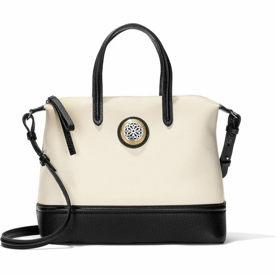 Handbags Brighton Collectibles Satchels | Audrey Satchel Black-White