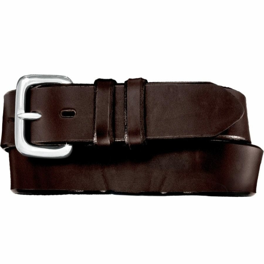 Accessories Brighton Collectibles Men'S Belts & Wallets | Beveled City Gear Belt Brown