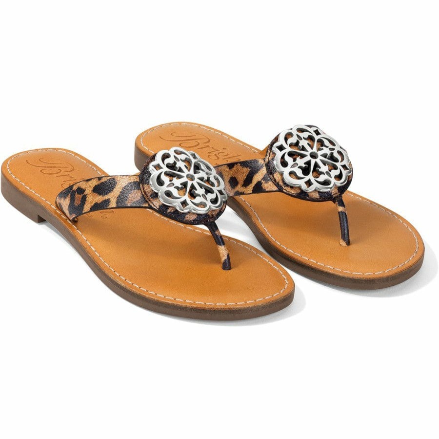 Footwear Brighton Sandals | Alice Print Sandals Leopard