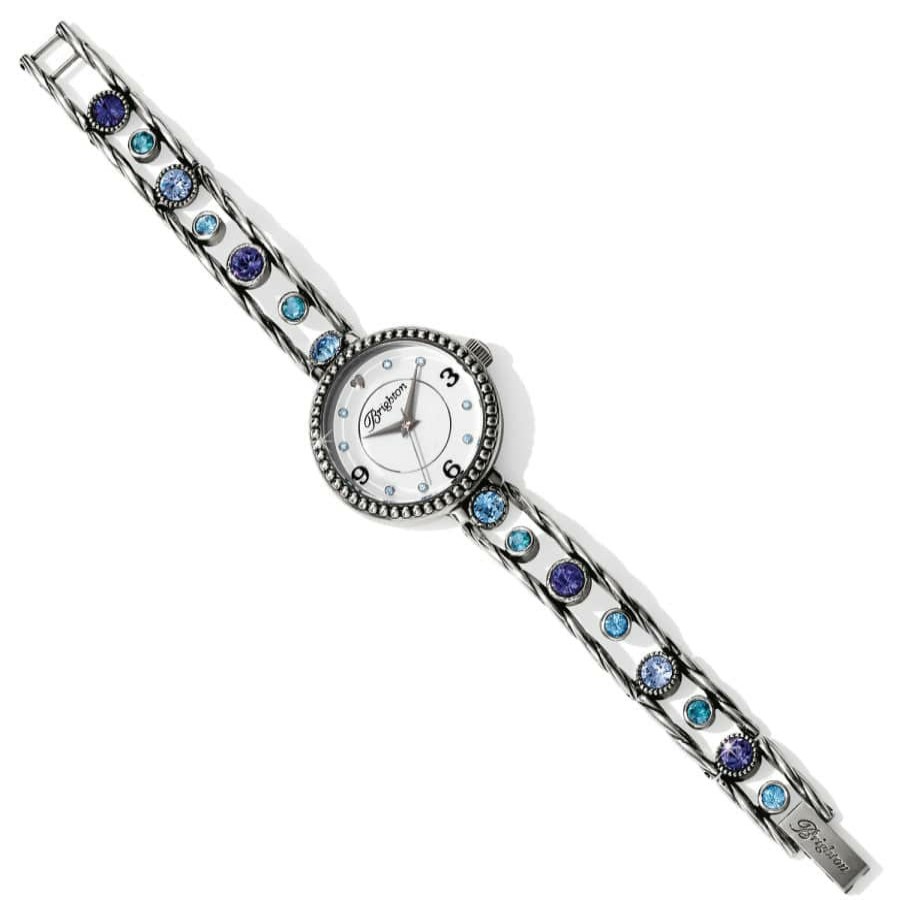 Jewelry Brighton Collectibles Watches | Corona Watch Silver-Tanzanite